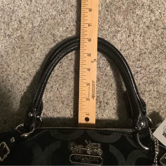 Coach Madison Op Art Satchel -NWT #C112-17690 Never Been Used! - Picture 9 of 12